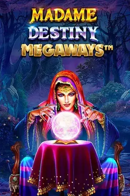 Hrací automat Madame Destiny Megaways, veštica a kaskádové násobiče